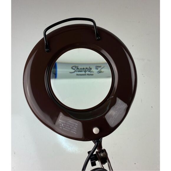 Vtg Underwriters Laboratories Medical Portable Magnifying Lamp LTS E78751 wClamp - Picture 8 of 12